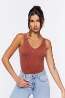 Women's Seamless Tank Bodysuit in Sienna, S/M