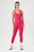 Women's Active Fitted Strappy Jumpsuit Hibiscus