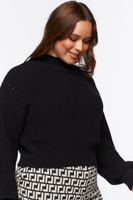 Women's Ribbed Mock Neck Sweater