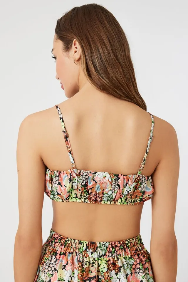 Forever 21 Shirred Cami Bralette