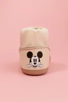 Women's Disney Mickey & Minnie Mouse Booties in Cream, 10