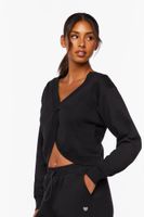 Women's Active Reversible Sweatshirt in Black Small