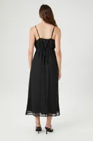 Women's Surplice Cami Maxi Dress in Black Medium