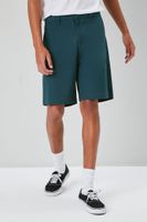 Men Pocket Cotton-Blend Shorts 32