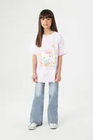 Girls Hello Kitty Graphic T-Shirt (Kids) in Pink, 5/6