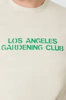 Men Los Angeles Gardening Club Tee in Taupe, XL