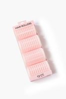 Hair Rollers Set in Pink