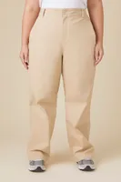 Women's Uniform Chino Pants in Khaki, 2X