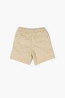 Kids Drawstring Shorts (Girls + Boys) in Tan, 9/10