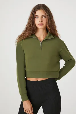 Women's Fleece Half-Zip Pullover Cypress