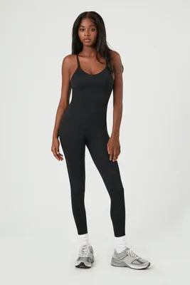 Women's Active Crisscross Cami Jumpsuit in Black Medium