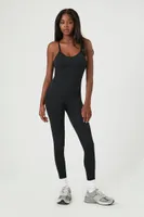 Women's Active Crisscross Cami Jumpsuit in Black Small