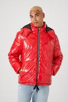 Men Quilted Puffer Jacket