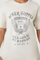 Women's Biker Supply Graphic T-Shirt