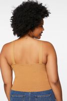 Women's Sweater-Knit Tank Top Maple,