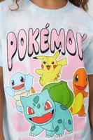 Girls Pokémon Graphic T-Shirt (Kids) in Blue, 13/14