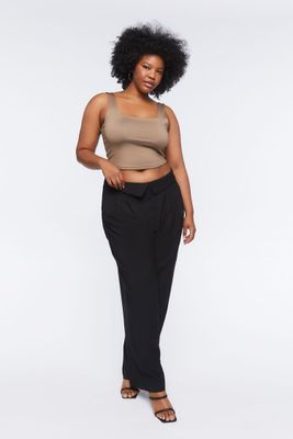 Buy Black Trousers  Pants for Women by Forever 21 Online  Ajiocom