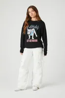 Women's Def Leppard Graphic Sweater Black,