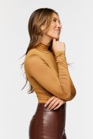 Women's Long-Sleeve Turtleneck Bodysuit