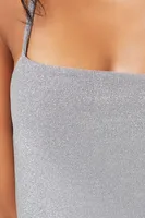 Women's Glitter Cami Bodysuit