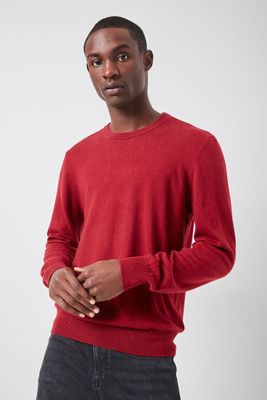 Men Cashmere-Blend Crew Neck Sweater
