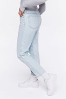 Women's Recycled Cotton High-Rise Mom Jeans in Light Denim, 34