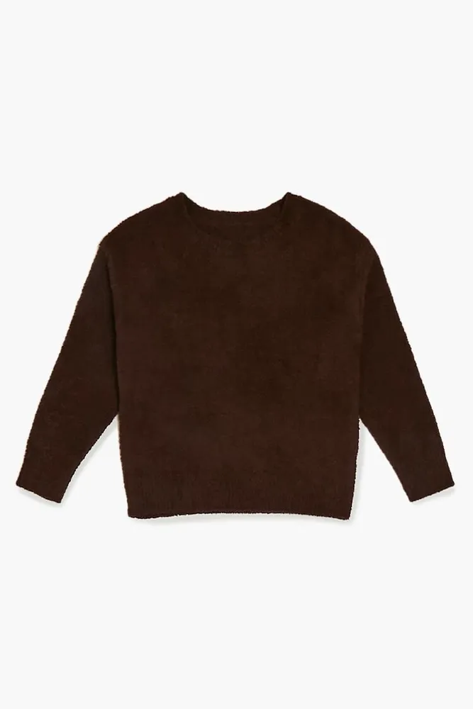 Kids Pajama Sweater (Girls + Boys) in Brown, 13/14