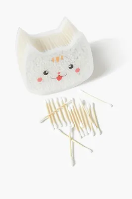 Cat Cotton Buds - 300 pack in White