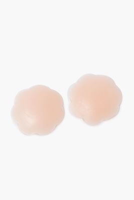 Scalloped Silicone Nipple Covers in Nude