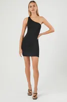 Women's Contour One-Shoulder Mini Dress