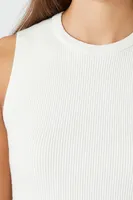 Women's Sweater-Knit Cropped Tank Top