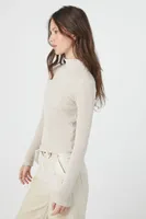 Women's Waffle Knit Turtleneck Top