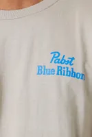 Men Pabst Blue Ribbon Beer Graphic Tee