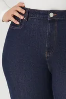 Women's High-Rise Bootcut Jeans in Dark Denim, 14