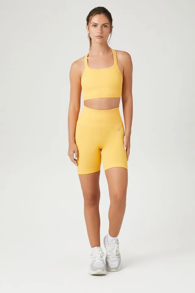 Forever 21 Women's Seamless Strappy Sports Bra