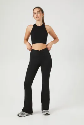 Women's Active Flare Leggings in Black Small