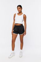 Women's Dolphin Ringer Shorts Black/White