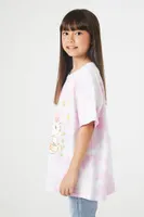 Girls Hello Kitty Graphic T-Shirt (Kids) in Pink, 13/14