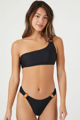 Women's Tortoiseshell Ring Bikini Bottoms