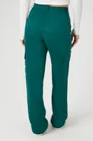 Women's High-Rise Wide-Leg Cargo Pants