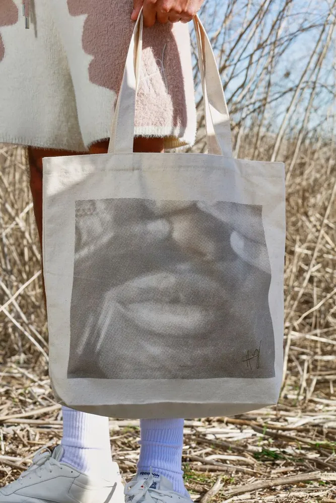 Henry R Jones II Graphic Tote Bag in Natural