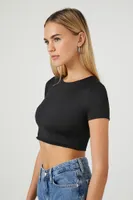 Women's Contour Reversible Cropped T-Shirt