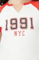 Women's 1991 NYC Graphic Raglan T-Shirt