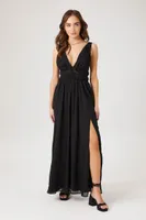 Women's Chiffon Sleeveless Midi Dress