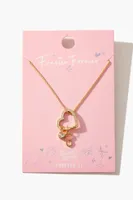 Women's Frasier Sterling Initial Necklace in Gold/B