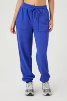 Women's Active French Terry Joggers in Blue Jewel Small