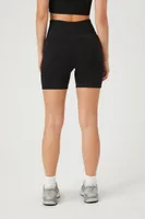 Women's Active Seamless Biker Shorts Black