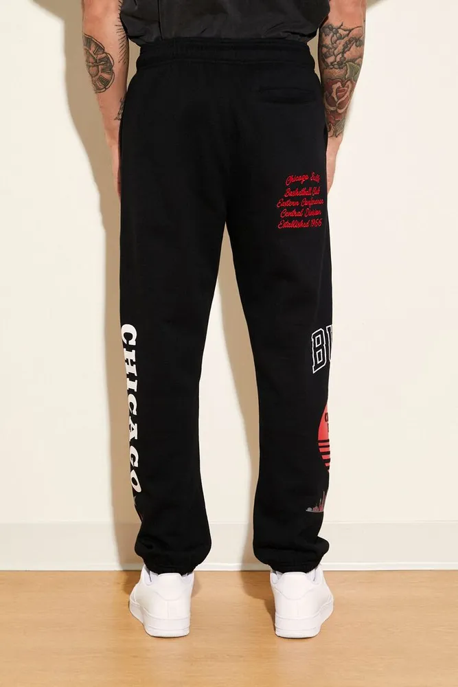 Men Chicago Bulls Fleece Joggers