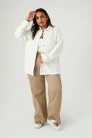 Women's Belted Wide-Leg Cargo Pants