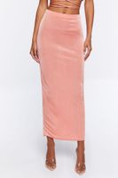 Women's Slinky Halter Top & Maxi Skirt Set Large